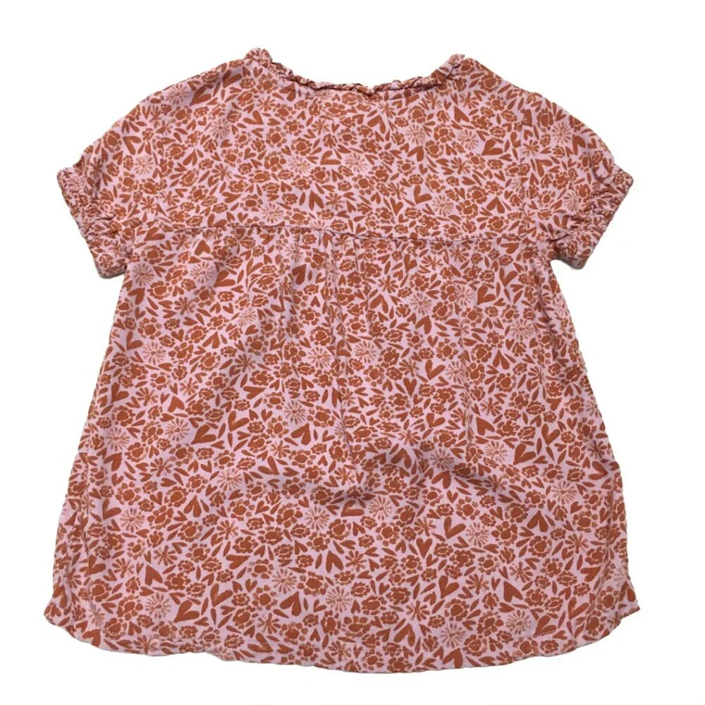 Carters Girls Light Purple & Red Top Size 4T